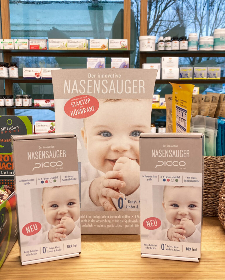 picco pocket Nasensauger - Anwendung bei Babies 